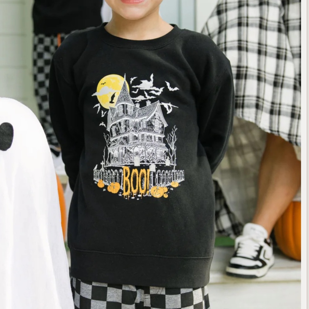 Living fully co kids sweatshirt 6/7